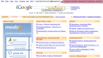 Mein Konto Link für meine Services bei iGoogle verschwunden